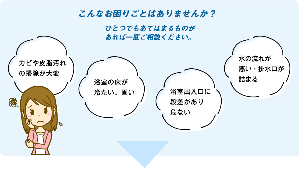 こんなお困りごとはありませんか？